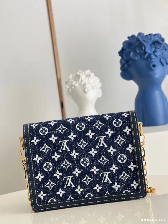 Aaa replica bags LOUIS DAUPHINE MM VUITTON 0524